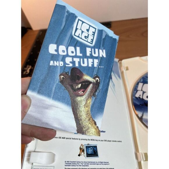 Ice Age (DVD, 2002, 2-Disc Set, Includes Full Frame and Widescreen Versions) - Picture 5 of 8